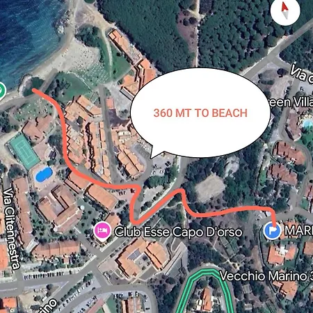 Ferienhaus Marino 350mt Dal Mare 4 Pax
